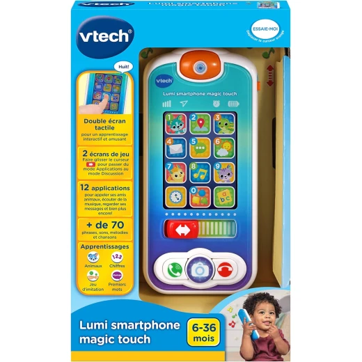 VTech Swipe & Discover Phone – Interactive Baby Smartphone VTech Swipe & Discover Phone – Interactive Baby Smartphone