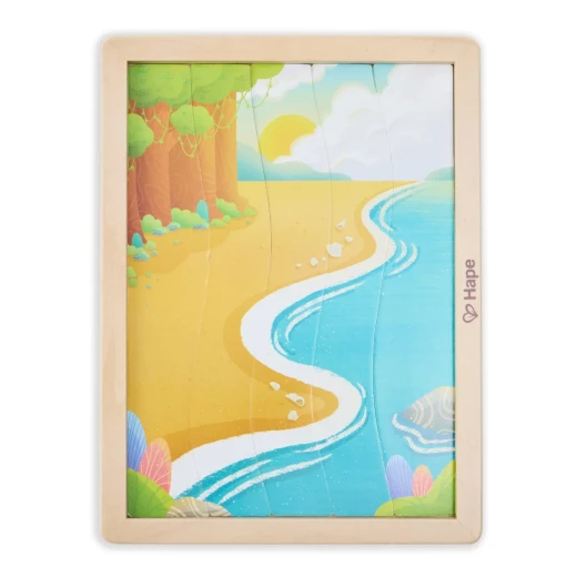 Hape Animal Kingdom Puzzle – Wooden Educational Puzzle for Exploring Wildlife - Hape - Image 5