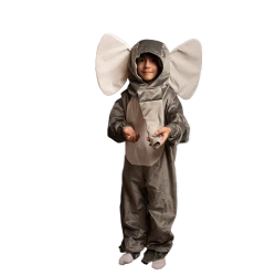 Gray Elephant Costume for Kids – Available in Multiple Sizes