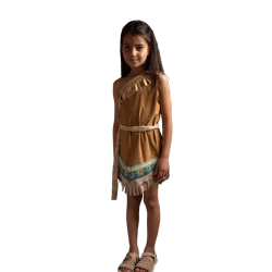 Heritage-Inspired Costume for Kids – Native American Style