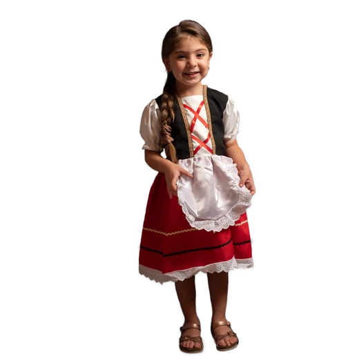 Traditional Folk Costume for Girls – European-Inspired Design Traditional Folk Costume for Girls – European-Inspired Design