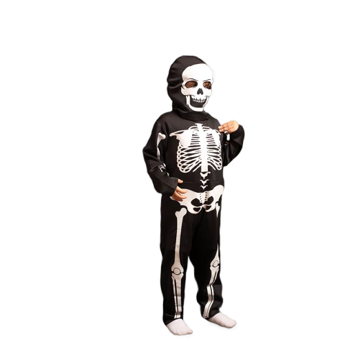 Skeleton Costume for Kids – Full-Body Spooky Design Skeleton Costume for Kids – Full-Body Spooky Design