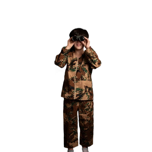 Kids Camouflage Explorer Costume – Field Outfit Only