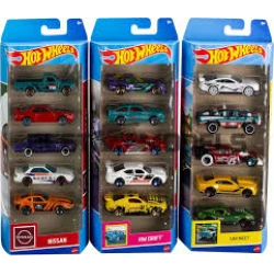 Hot Wheels® 5‑Car Pack Assortment – Model No. 1806
