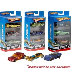 Hot Wheels® 3-Car Assortment – Model No. K5904