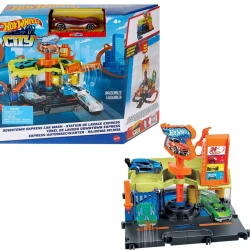 Hot Wheels® City Downtown Track Set Assortment – Model No. HDR24