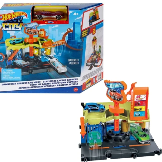 Hot Wheels® City Downtown Track Set Assortment – Model No. HDR24 Hot Wheels® City Downtown Track Set Assortment – Model No. HDR24