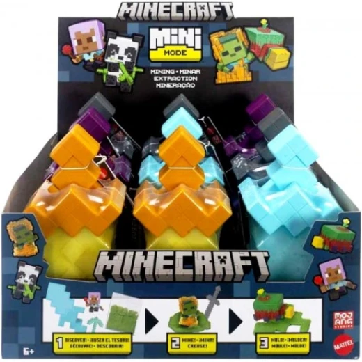 Minecraft® Mini Mode Mining Assortment – Model No. HTK99 Minecraft® Mini Mode Mining Assortment – Model No. HTK99