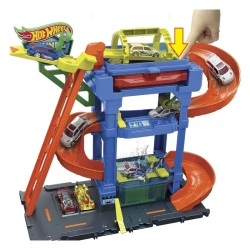 Hot Wheels® City Tunnel Twist Car Wash – Model No. HTN80