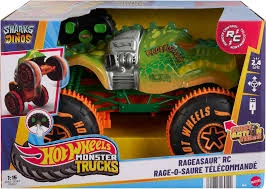 Hot Wheels® R/C 1:15 Monster Trucks Sharks vs Dinos – Model No. (HW R/C 1:15) Hot Wheels® R/C 1:15 Monster Trucks Sharks vs Dinos – Model No. (HW R/C 1:15)