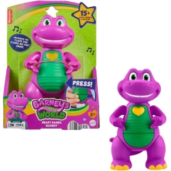 Fisher‑Price® Barney’s World Heart Hands Barney Figure – Model No. JFF05