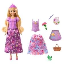 Disney Princess Rapunzel 2‑in‑1 Stories Fashion Doll – Model No. JBG09 - Barbie - Image 3