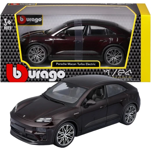 Bburago Porsche Macan Turbo Electric (2024) – 1:24 Scale – Model No. 18‑21114