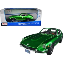 Maisto 31170 GN 1:18 Scale Datsun 240Z 1970 – Green Die‑Cast Model Car, 1 Piece