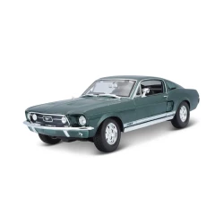 Maisto 1967 Ford Mustang Fastback – Metallic Green, 1:18 Scale, Special Edition, 1 Piece