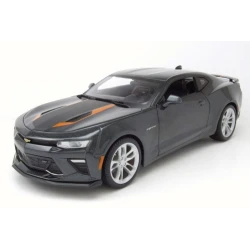 Maisto – 2017 Chevrolet Camaro 50th Anniversary, Metallic Grey, 1:18 Scale, Special Edition, 1 Piece