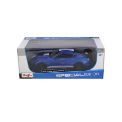 Maisto 2020 Ford Shelby GT500 – Blue, 1:18 Scale, Special Edition, 1 Piece