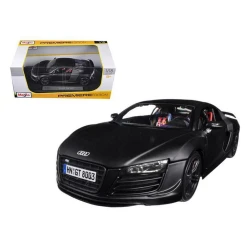 ماستو أودي R8 GT – أسود مطفي، بمقياس 1:18، إصدار خاص، قطعة واحدة