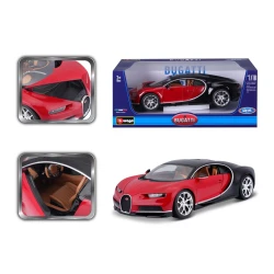 Bburago Bugatti Chiron – 1:18 Collection A – Red – Model No. 18‑11040 RD