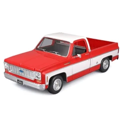Maisto 1974 Chevrolet C10 Cheyenne Super – Red/White, 1:18 Scale, Special Edition, 1 Piece
