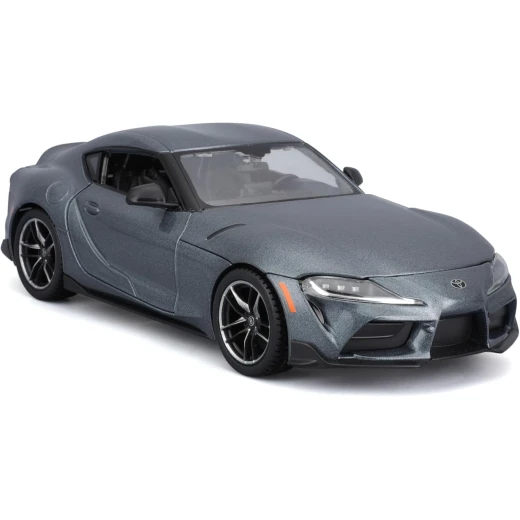 Maisto Toyota Supra GR Car – Gray, 1:24 Scale, Special Edition (B), 1 Piece Maisto Toyota Supra GR Car – Gray, 1:24 Scale, Special Edition (B), 1 Piece