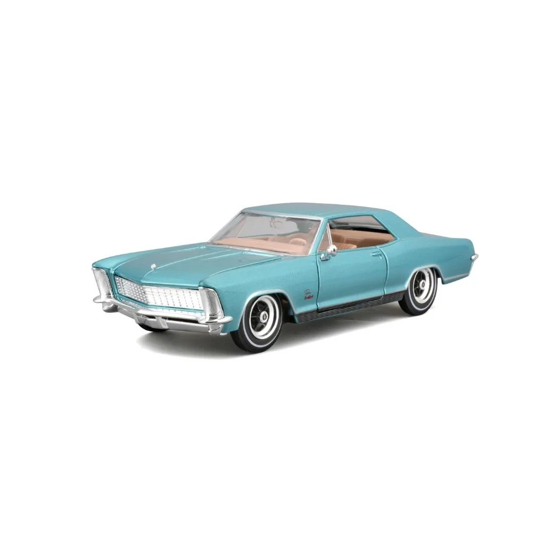 Maisto 1965 Buick Riviera Gran Sport Car – Blue, 1:26 Scale, Special Edition (B), 1 Piece