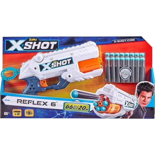 X‑SHOT Excel Reflex 6 Blaster – 16 Darts X‑SHOT Excel Reflex 6 Blaster – 16 Darts