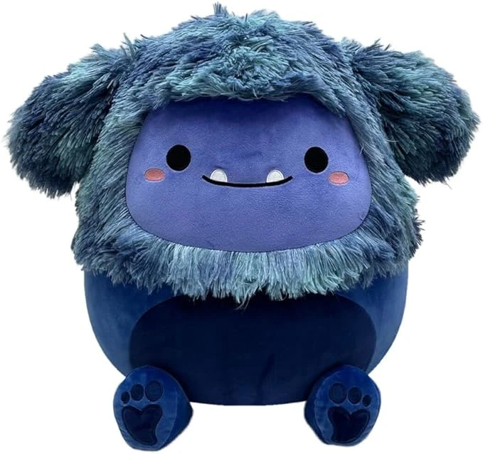 Squishmallows – Dani the Navy Blue Bigfoot Plush (16")