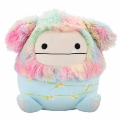 Squishmallows – Zozo the Rainbow and Blue Bigfoot Wrapped with Flower Stems Plush (12")