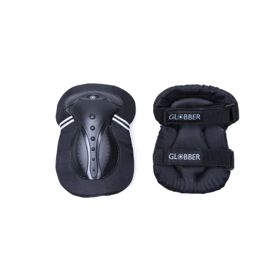 طقم حماية للكبار من Globber – لون أسود، مقاس XL (الفئة C / وزن 50 كغ فأكثر) طقم حماية للكبار من Globber – لون أسود، مقاس XL (الفئة C / وزن 50 كغ فأكثر)
