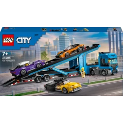LEGO City Car Transporter Truck with Sports Cars 60408
