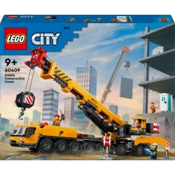 LEGO City Yellow Mobile Construction Crane Building Set 60409