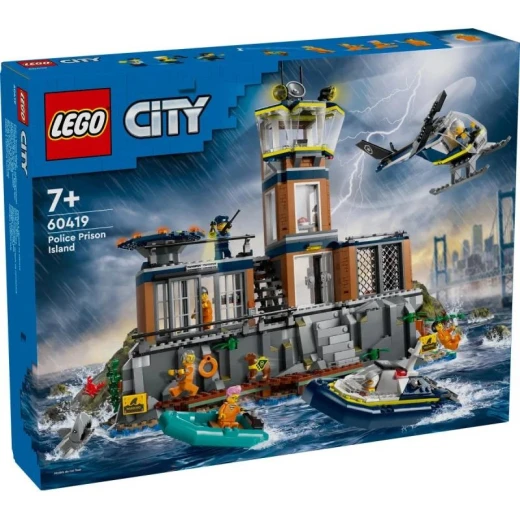 LEGO City Police Prison Island Building Set 60419 LEGO City Police Prison Island Building Set 60419