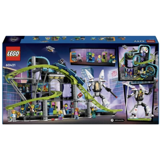 LEGO City Robot World Roller Coaster Park Building Set 60421 LEGO City Robot World Roller Coaster Park Building Set 60421