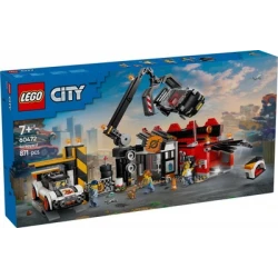 LEGO City Scrapyard with Cars Building Set 60472
