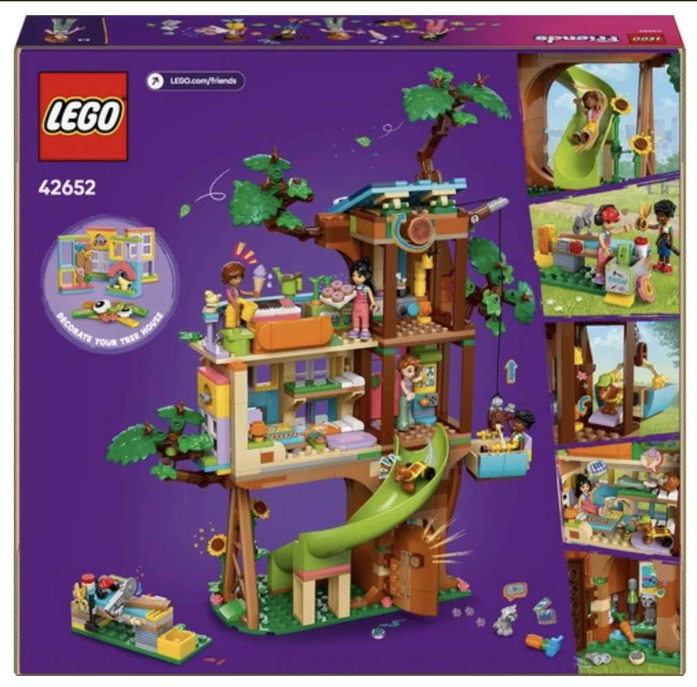 LEGO Friends Friendship Tree House Hangout Building Set 42652
