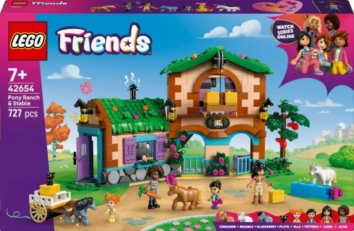 LEGO Friends Pony Ranch and Stable Building Set 42654