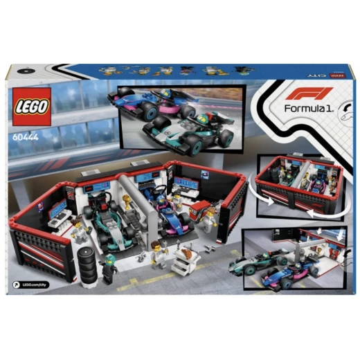 LEGO City F1® Garage with Mercedes-AMG and Alpine Cars 60444 LEGO City F1® Garage with Mercedes-AMG and Alpine Cars 60444