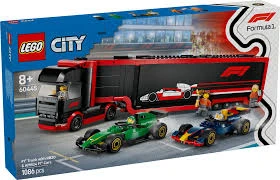 LEGO City F1® Truck with RB20 and AMR24 F1® Cars 60445 LEGO City F1® Truck with RB20 and AMR24 F1® Cars 60445