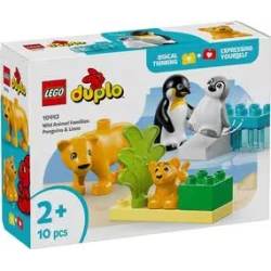 LEGO DUPLO Wild Animal Families: Penguins & Lions 10442-L