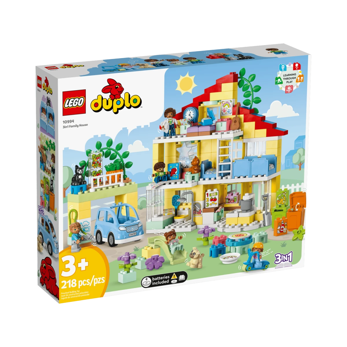 LEGO DUPLO 3in1 Family House Building Set 10994