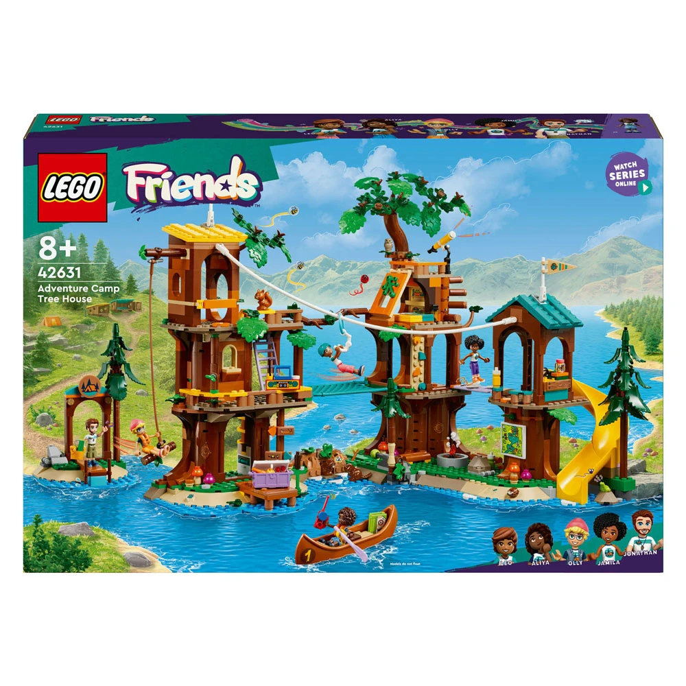 LEGO Friends Adventure Camp Tree House Building Set 42631