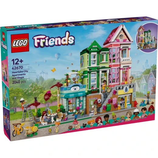 LEGO Friends Heartlake City Apartments and Shops Set 42670 LEGO Friends Heartlake City Apartments and Shops Set 42670