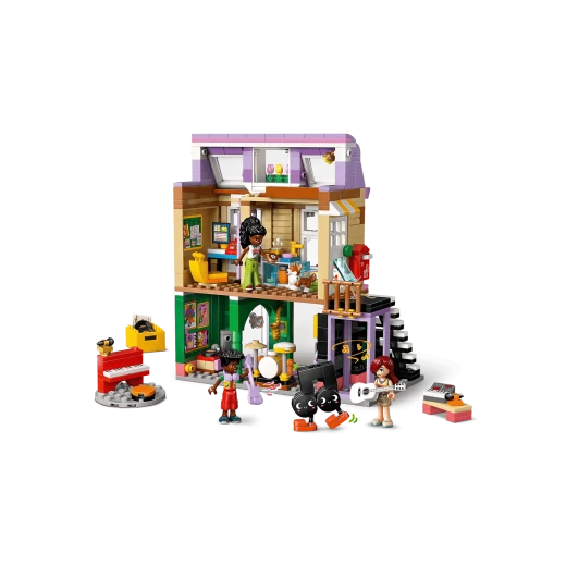 LEGO Friends Music Store &amp; Apartment Building Set 42653 - LEGO - Image 3