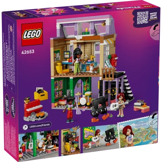 LEGO Friends Music Store &amp; Apartment Building Set 42653 - LEGO - Image 12