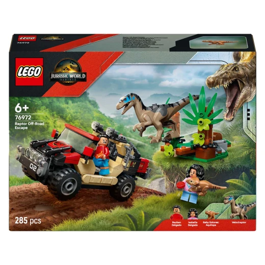 LEGO Jurassic World Raptor Off-Road Escape Set 76972 LEGO Jurassic World Raptor Off-Road Escape Set 76972