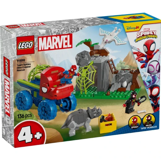 LEGO Spidey Team Spidey Dino Crawler Rescue Set 11199 LEGO Spidey Team Spidey Dino Crawler Rescue Set 11199