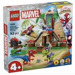 LEGO Spidey and Gobby's Raptor Battle at Tree Set 11200
