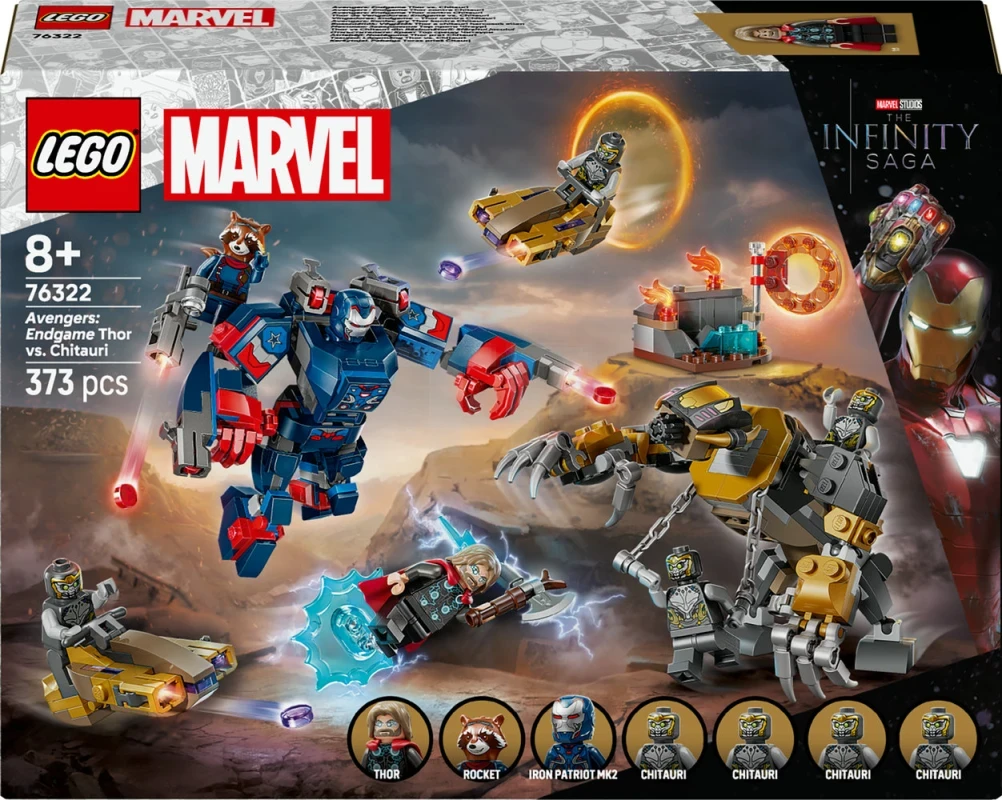 LEGO Marvel Avengers: Endgame Thor vs. Chitauri Set 76322