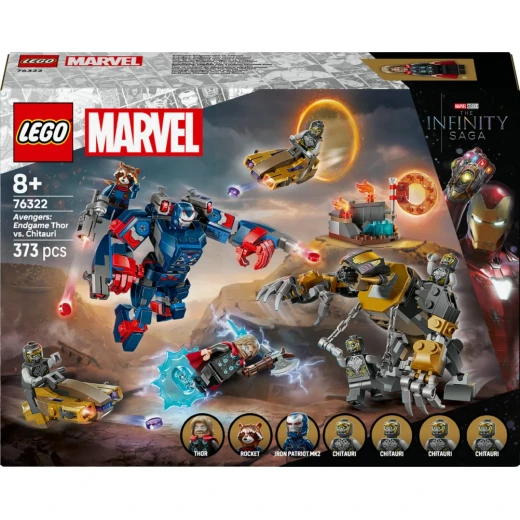 LEGO Marvel Avengers: Endgame Thor vs. Chitauri Set 76322 LEGO Marvel Avengers: Endgame Thor vs. Chitauri Set 76322